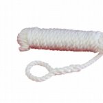 Fenderlijn polypropyleen 8 mm - 2,5 meter wit (2 stuks)