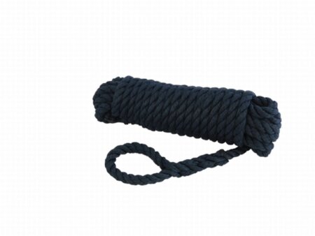 Fenderlijn polypropyleen 10 mm - 2,5 meter navy (2 stuks)