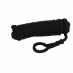 Fenderlijn polypropyleen 10 mm - 2,5 meter zwart (2 stuks)