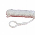 Fenderlijn polypropyleen 12 mm - 2,5 meter wit (2 stuks)