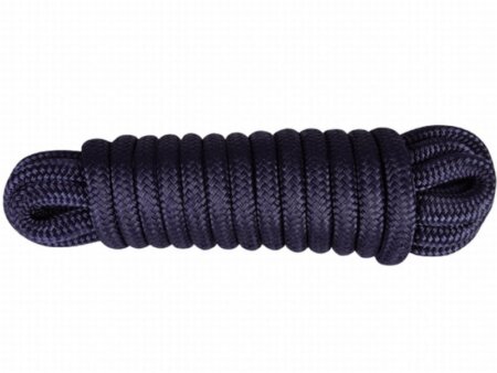 Landvast 16-voudig polyester 16 mm - 15 meter navy