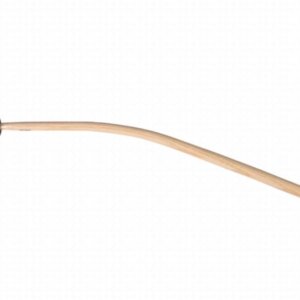 Vlaggenstok gebogen, diameter 25 mm, 1000 mm
