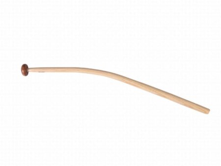 Vlaggenstok gebogen, diameter 25 mm, 1000 mm