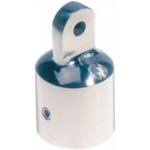 Buiskap eindstuk RVS 316 buis 25,4 mm