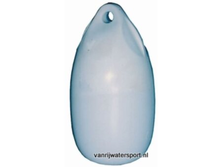 Fender druppel Ø15 x 30 cm, wit