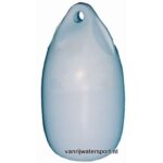 Fender druppel Ø18 x 36 cm, wit
