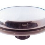 paddestoel dekventilator 150 mm, RVS 316