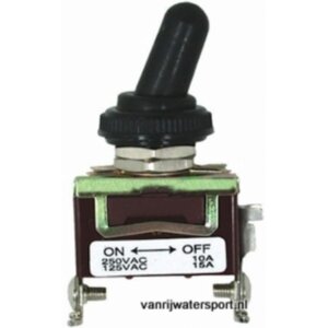 Wipschakelaar 12 volt, waterbestendig