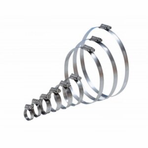 Slangklem RVS 304 110 - 130 mm