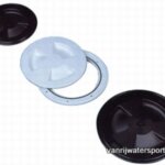 Inspectieluik 143 mm wit