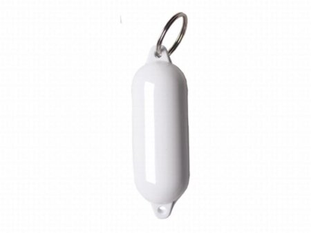 Drijvende sleutelhanger fender wit