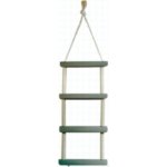 Touwladder met 3 treden
