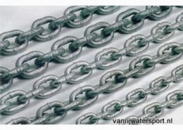 Ankerketting gegalvaniseerd 8 mm, per meter