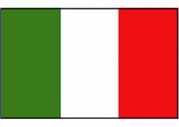 Vlag Italie 30x45