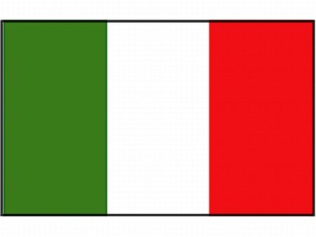 Vlag Italie 30x45
