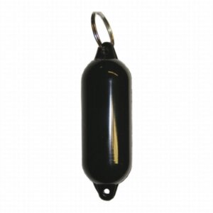 Drijvende sleutelhanger fender zwart