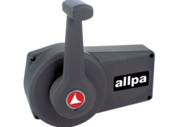 Motor bediening Allpa A89 zwart + interlock