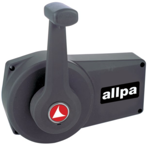 Motor bediening Allpa A89 zwart + interlock