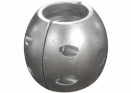 Schroefas anode Aluminium 25 mm