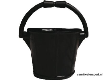 PVC puts 7,5 liter zwart