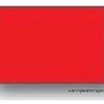 Rode vlag 60 x 60 cm