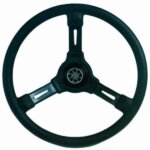 Stuurwiel 350 mm Riviera zwart