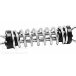 Landvastveer RVS, 6 x 300 mm