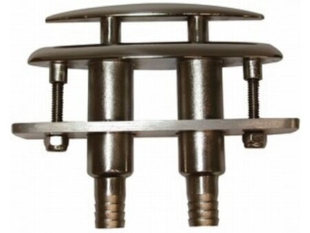 Verzinkbare klamp 212 mm RVS