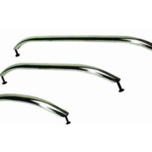Handrailing 300 mm RVS met draadeinden