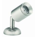 Mini leeslamp LED, verchroomd
