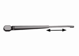 Extra zware arm voor W12, 320 - 455 mm