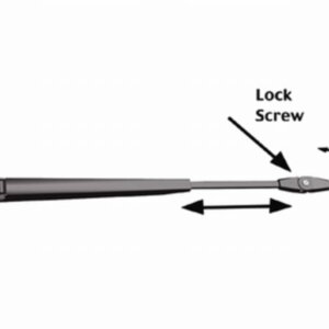Extra zware arm voor W12, 340 - 470 mm
