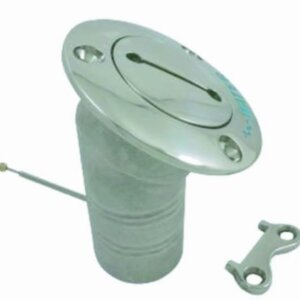 Dekvuldop Diesel 30 graden/38 mm rvs