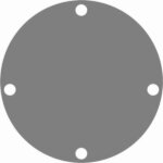 Pompdeksel voor Johnson F5 /F6