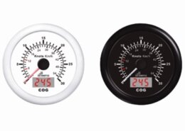 GPS - Snelheid en kompas tot 27 km, wit