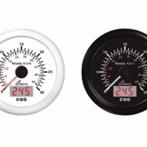 GPS - Snelheid en kompas tot 27 km, wit