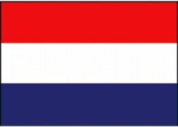Vlag Nederland, 50 x 75 cm classic rood,wit donkerblauw
