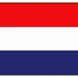 Vlag Nederland, 50 x 75 cm classic rood,wit donkerblauw