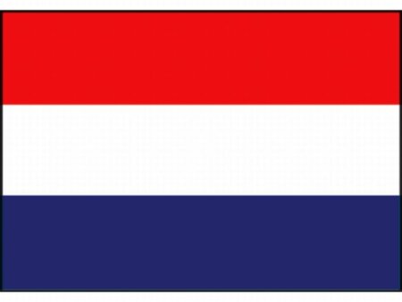 Vlag Nederland, 50 x 75 cm classic rood,wit donkerblauw