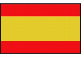 Vlag spanje 30x45