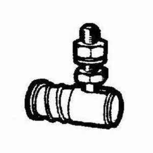 Balljoint/snelkoppeling A344 voor Kabels met M10-draadeind