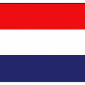 Vlag Nederland, 40 x 60 cm classic rood,wit donkerblauw