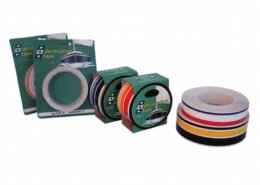 Waterlijn-tape rood, wit en blauw