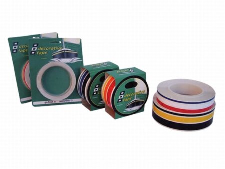 Waterlijn-tape rood, wit en blauw