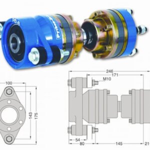 Python Drive P30-R inclusief homokineet