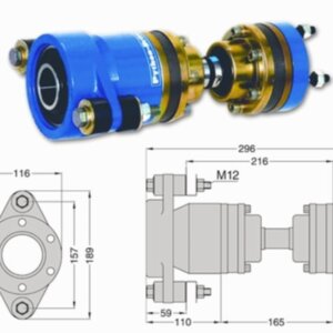Python Drive P80-M inclusief homokineet