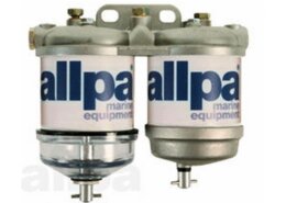 Dieselfilter dubbel met waterafscheider