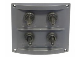 Schakelpaneel 12 volt, 4 posities