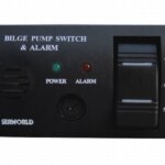 Bilgepomp schakelpaneel met alarm