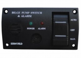 Bilgepomp schakelpaneel met alarm